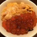 さえ喜 - ウニと筋子の小丼
