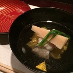 魚会 - 新たけのこのお椀