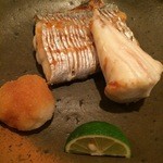 魚会 - 太刀魚とクサフグの焼き