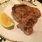 魚会 - 確か　河豚かクエの唐揚げ