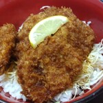 食事なとり - 甘辛醤油だれを潜らせた、サクサクの絶品ヒレカツ