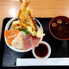 天ぷら海鮮丼専門 天海丸 - 海老天海鮮丼　赤だし付き　1529円
