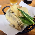 手打うどん 麦の恵 - 穴子とハモの味くらべ盛り