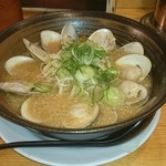 東雲亭 - ゴマ味噌はまぐりラーメン