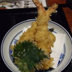 ここ一軒で山口県 アンド吉祥 - 天ざるそば（温）