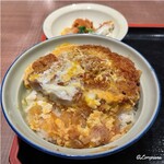 なんぶの郷 - 食べ易いようにかつの一部を移動