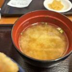 天丼てんや - 味噌汁