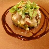 Restaurant つじ川 - シマアジと春野菜のタルタルサラダ