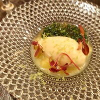 Restaurant つじ川 - フォアグラムース 茄子のコンフィ 