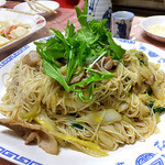 老広東 - そうめんの炒めもの（ザービスしていただきました）（２０１５年３月）