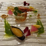 リストランテ サクラ - 本ビノス貝と海鮮のサラダ仕立て