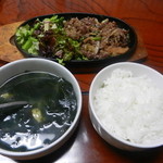 カルビ亭 - 焼肉定食