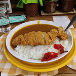 カリーハウス コロンボ - カツカレーＡライス820円　2015年3月