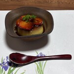 民宿 清流 - お子様ランチのデザートプリン