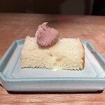 rauf - アテ盛りのレバーペースト オン フォカッチャ