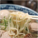 ニクノイロ - 多加水太麺