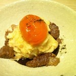 【5th Visit】ポテトサラダ　常陸牛しぐれと