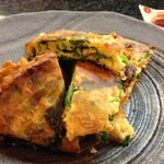 和食と地酒の店 うり坊 - H.27.3.5.夜 具だくさんのカリカリチヂミ 700円