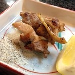 和食と地酒の店 うり坊 - H.27.3.5.夜 鶏塩焼きを少しだけ