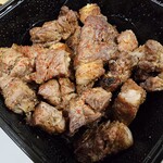 蘭州拉麺店 火焔山 - 烤羊肉串。