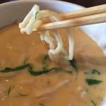 浜鮮魚 - 玉子そばの麺