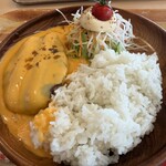 びっくりドンキーポケットキッチン - 料理写真:メルティ―チーズバーグディッシュ