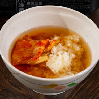 お肉やタレに合うブレンド米◆羊座流の〆でご飯をかきこんで