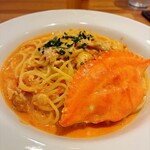 ポポラマーマ - 料理写真:渡り蟹のトマトクリーム(大)

いつもの。
今日も幸せの味がした( *＾皿＾)