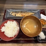 しんぱち食堂 - 料理写真:さば文化干し定食