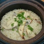 土鍋ごはんとお刺身盛り(2015.3.21)