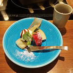 やさい家めい - コースのデザート