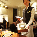 やさい家めい - 釜炊きご飯もツヤツヤ〜♬