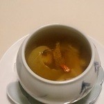 礼華　青鸞居 - 2015年3月　壷入りスープ
