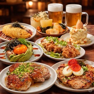 『コスパ最高の飲放付きコース』人気の本格焼酎も飲み放題！