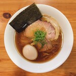 ユナイテッド ヌードル アメノオト - 醤油そば＋味玉　1050円＋150円