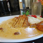 ヒレ辛カレーライス