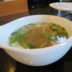 セットのスープ