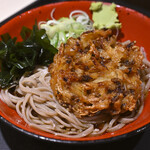 名代 富士そば - 料理写真:ゲソ天そば(冷)@税込670円