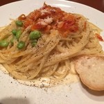 ビストロ・ソングラム - 春がキターっっ!!桜エビとえだ豆のハーブクリーム（大盛）