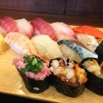 Sushi Uogashi Nihonichi - 特盛にぎり