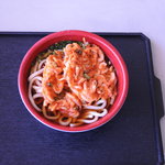 浜のかきあげや - さくら海老かき揚げうどん