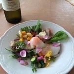 イタリア料理 ペコリーナ - 島野菜のサラダ