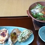 Ryouriryokan Tachibana - プックリとした牡蠣を思う存分