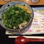Marugame Seimen - 2015/3 丸亀製麺 イオンモール水戸内原店 ねぎだくぶっかけうどん