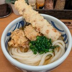 麺匠 釜善 - （冷）とりちくわ天うどん②