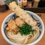 麺匠 釜善 - ちくわ天◎かしわ天も◯