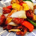 中華・台湾料理 花とら - 黒酢酢豚