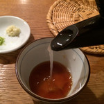 手打そば 菊谷 - 蕎麦湯は自然体