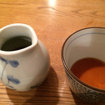 手打そば 菊谷 - つゆ