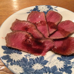 手打そば 菊谷 - シカのロースト（680円）